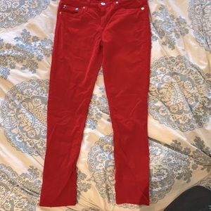 Women’s Adriano Goldschmied Slim R28 Red Jeans